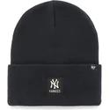 morkebla-hue-med-firkantet-new-york-yankees-logo-fra-47-brand-portbury