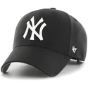 kasketter-buet-sort-justerbar-rem-til-barn-fra-new-york-yankees-mlb-af-47-brand