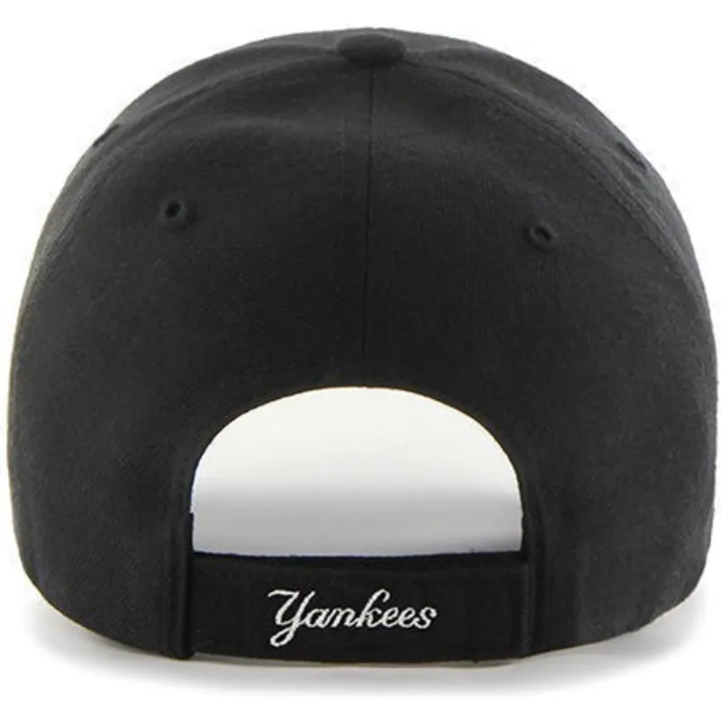 kasketter-buet-sort-justerbar-rem-til-barn-fra-new-york-yankees-mlb-af-47-brand kasketter-buet-sort-justerbar-rem-til-barn-fra-new-york-yankees-mlb-af-47-brand