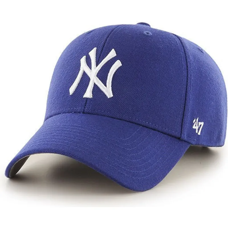 kasketter-buet-bla-justerbar-rem-til-barn-fra-new-york-yankees-mlb-af-47-brand kasketter-buet-bla-justerbar-rem-til-barn-fra-new-york-yankees-mlb-af-47-brand