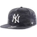 kasketter-flad-marinebla-snapback-camuflaje-fra-new-york-yankees-mlb-af-47-brand
