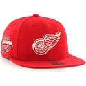 kasketter-flad-rod-snapback-fra-detroit-red-wings-nhl-af-47-brand