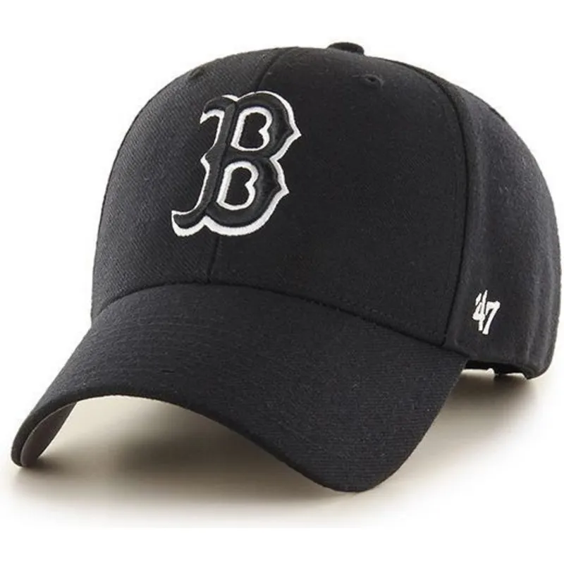 kasketter-buet-sort-snapback-fra-boston-red-sox-mlb-af-47-brand