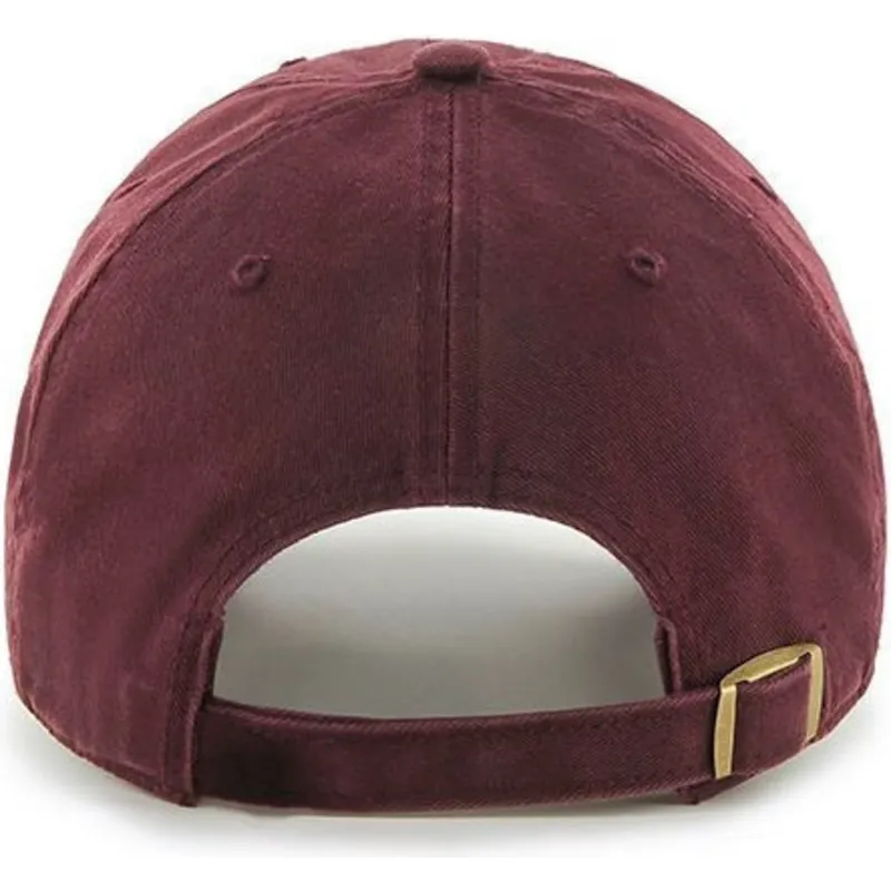 kasketter-buet-rod-justerbar-rem-granate-negro-fra-boston-red-sox-mlb-af-47-brand