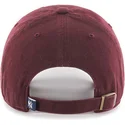 47-brand-mlb-clean-up-new-york-yankees-kasket-med-buet-skygge-i-bordeaux-med-sort-logo
