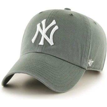 morkegron-buet-kasket-new-york-yankees-mlb-clean-up-fra-47-brand