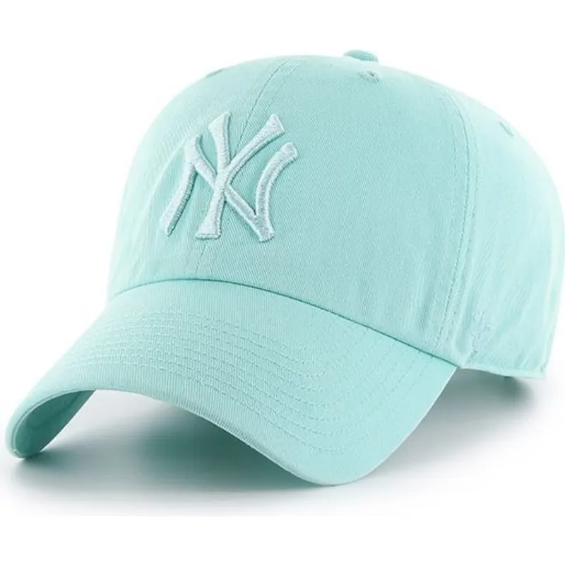 kasketter-buet-gron-justerbar-rem-claro-claro-fra-new-york-yankees-mlb-af-47-brand kasketter-buet-gron-justerbar-rem-claro-claro-fra-new-york-yankees-mlb-af-47-brand