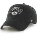 sort-buet-kasket-med-gammelt-los-angeles-kings-nhl-logo-clean-up-fra-47-brand