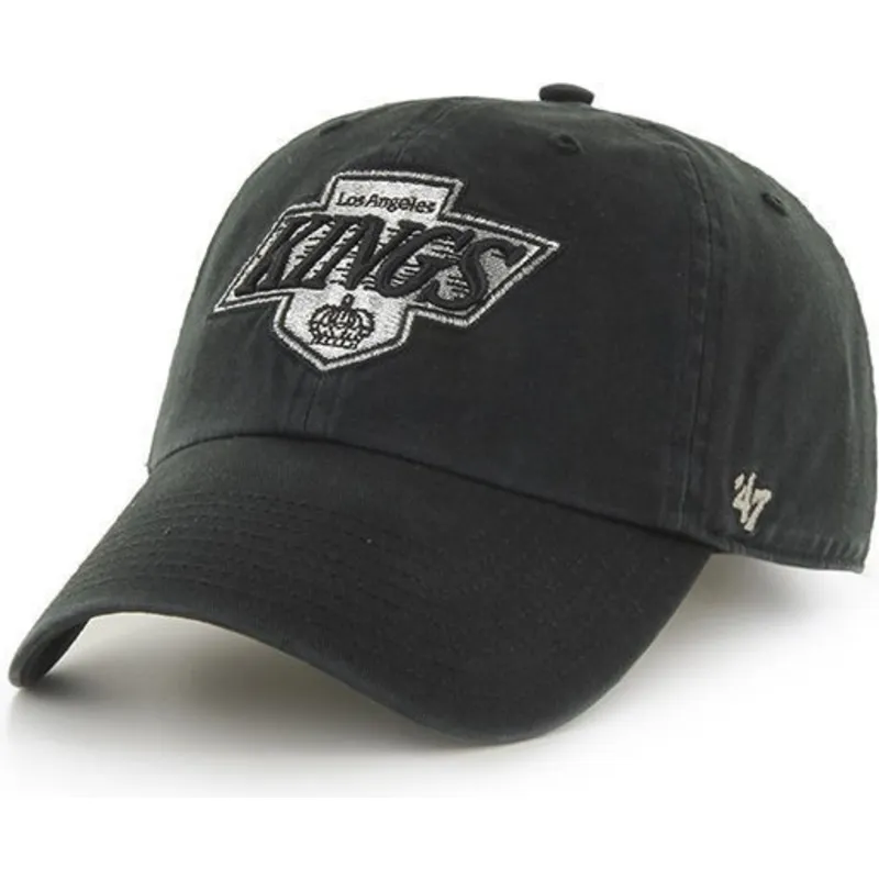 kasketter-buet-sort-justerbar-rem-antiguo-fra-los-angeles-kings-nhl-af-47-brand