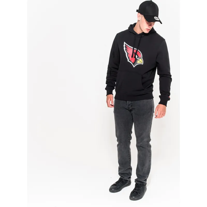 sweatshirt-med-haette-sort-pullover-hoodie-fra-arizona-cardinals-nfl-af-new-era
