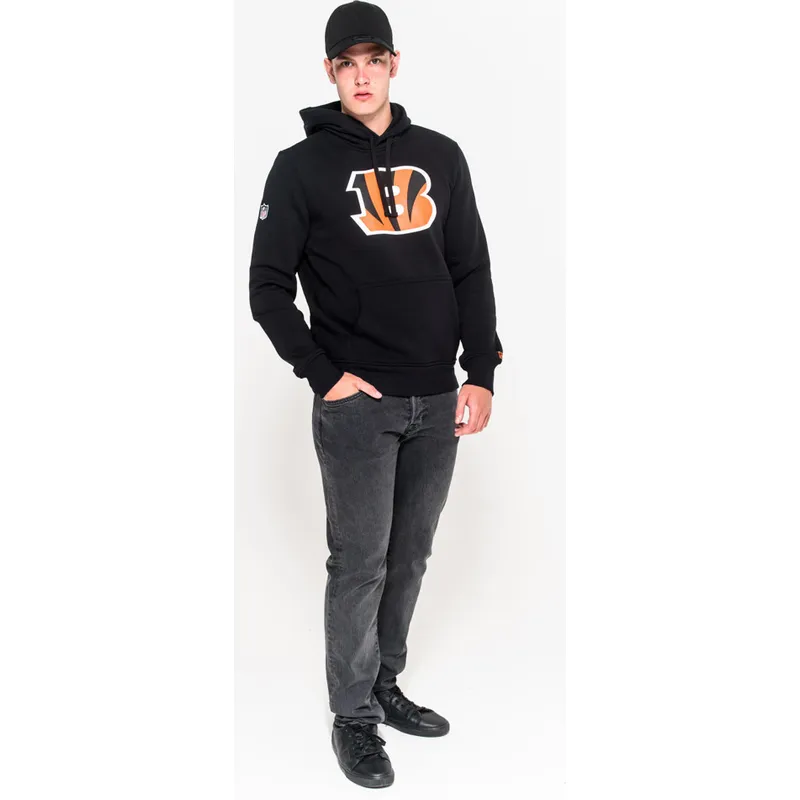 sweatshirt-med-haette-sort-pullover-hoodie-fra-cincinnati-bengals-nfl-af-new-era