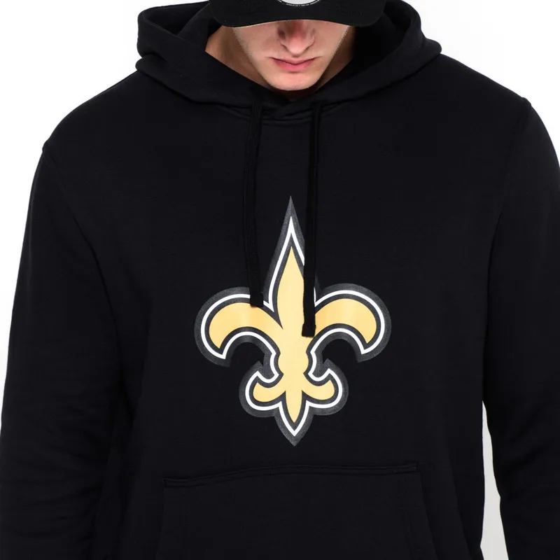 sweatshirt-med-haette-sort-pullover-hoodie-fra-new-orleans-saints-nfl-af-new-era sweatshirt-med-haette-sort-pullover-hoodie-fra-new-orleans-saints-nfl-af-new-era