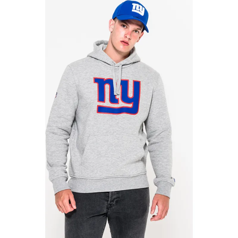 sweatshirt-med-haette-gra-pullover-hoodie-fra-new-york-giants-nfl-af-new-era sweatshirt-med-haette-gra-pullover-hoodie-fra-new-york-giants-nfl-af-new-era