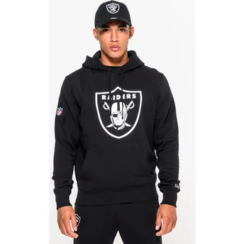 sweatshirt-med-haette-sort-pullover-hoodie-fra-las-vegas-raiders-nfl-af-new-era