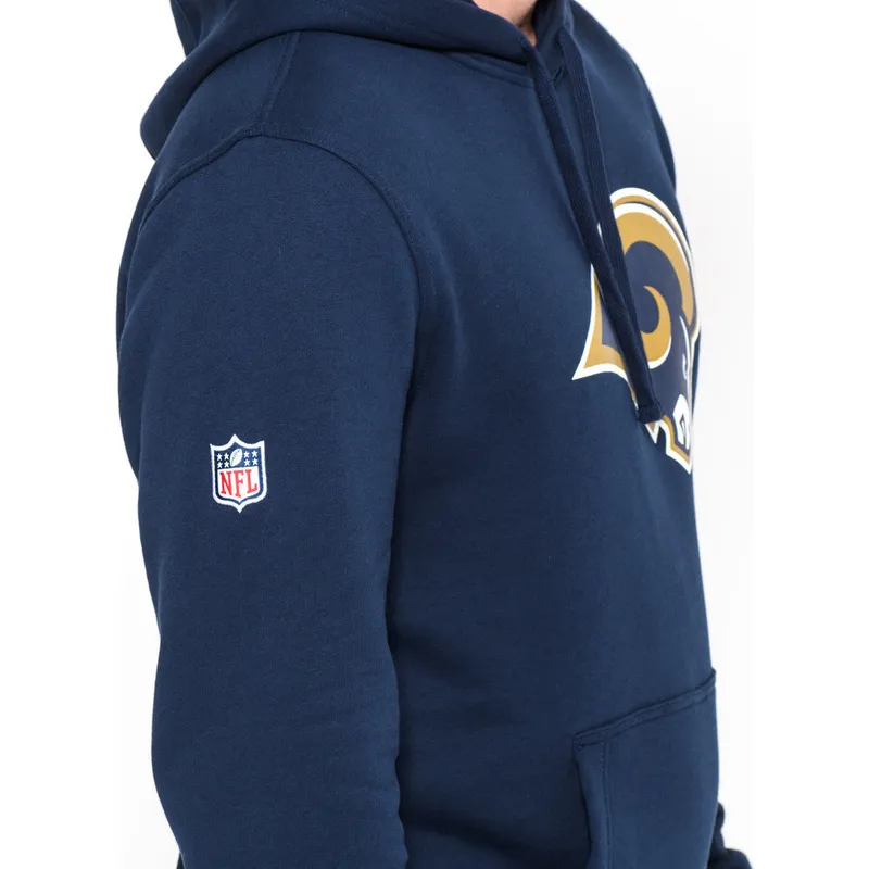 sweatshirt-med-haette-bla-pullover-hoodie-fra-los-angeles-rams-nfl-af-new-era sweatshirt-med-haette-bla-pullover-hoodie-fra-los-angeles-rams-nfl-af-new-era