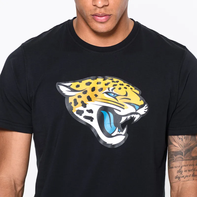t-shirt-kort-aerme-sort-de-fra-jacksonville-jaguars-nfl-af-new-era
