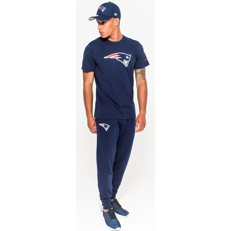 t-shirt-kort-aerme-bla-de-fra-new-england-patriots-nfl-af-new-era t-shirt-kort-aerme-bla-de-fra-new-england-patriots-nfl-af-new-era