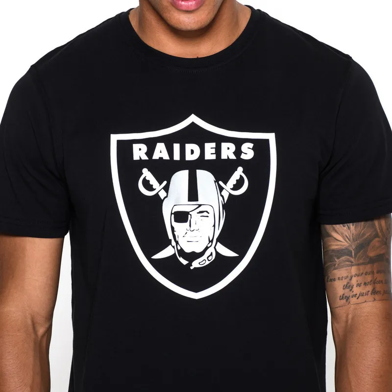 t-shirt-kort-aerme-sort-de-fra-las-vegas-raiders-nfl-af-new-era