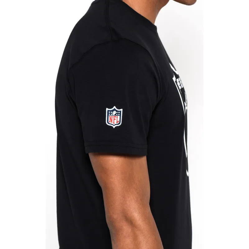 t-shirt-kort-aerme-sort-de-fra-las-vegas-raiders-nfl-af-new-era