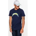 t-shirt-kort-aerme-bla-de-fra-los-angeles-chargers-nfl-af-new-era