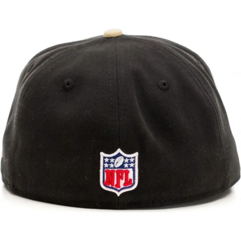 kasketter-flad-sort-tilpasset-59fifty-authentic-on-field-game-fra-new-orleans-saints-nfl-af-new-era