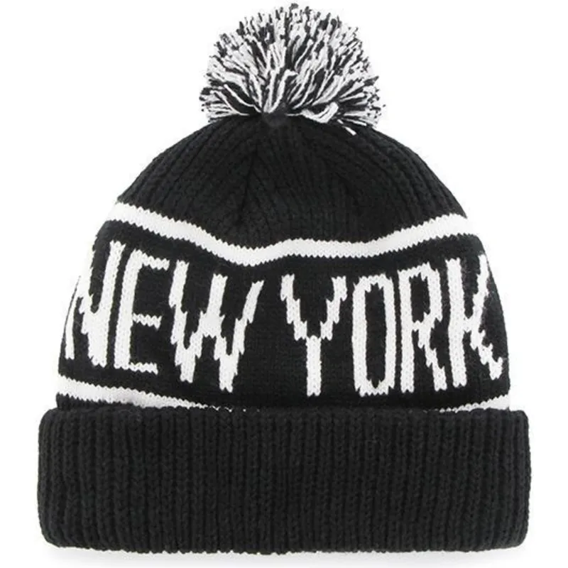huer-pompon-sort-fra-new-york-yankees-mlb-af-47-brand