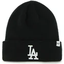 sort-hue-med-ombuk-og-los-angeles-dodgers-mlb-raised-logo-fra-47-brand
