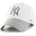 kasketter-buet-hvid-justerbar-rem-fra-new-york-yankees-mlb-af-47-brand