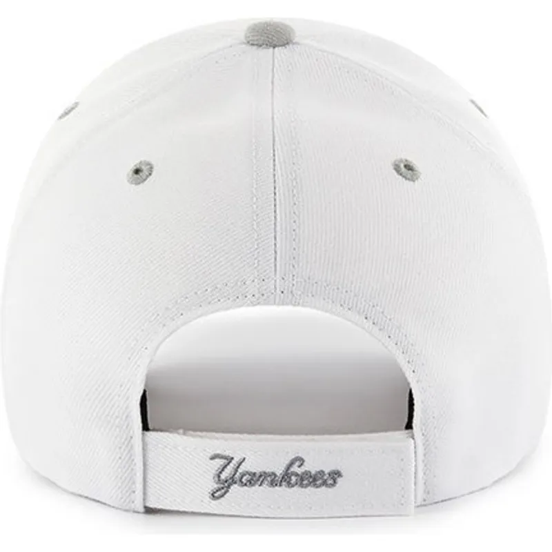 kasketter-buet-hvid-justerbar-rem-fra-new-york-yankees-mlb-af-47-brand