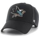 sort-kurvet-kasket-fra-san-jose-sharks-nhl-mvp-af-47-brand