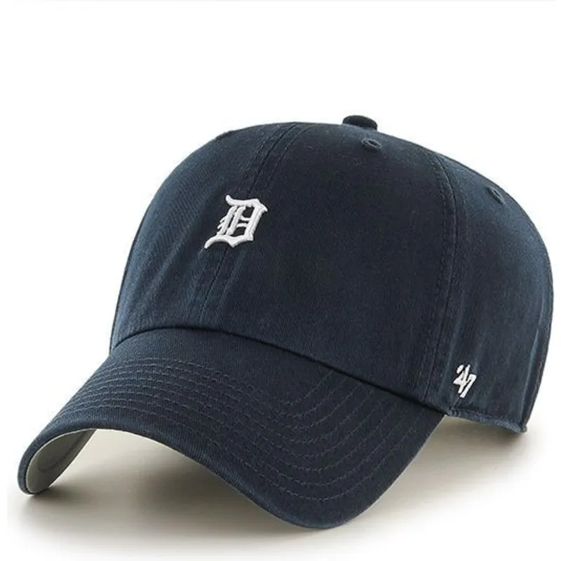 kasketter-buet-marinebla-justerbar-rem-mini-fra-detroit-tigers-mlb-af-47-brand
