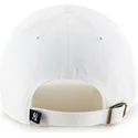 hvid-buet-new-york-yankees-mlb-clean-up-kasket-fra-47-brand