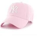 kasketter-buet-rosa-justerbar-rem-claro-fra-new-york-yankees-mlb-af-47-brand