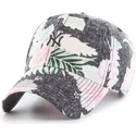 kasketter-buet-gra-justerbar-rem-estampado-floral-fra-new-york-yankees-mlb-af-47-brand