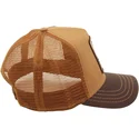 kasketter-buet-brun-snapback-the-farm-af-goorin-bros
