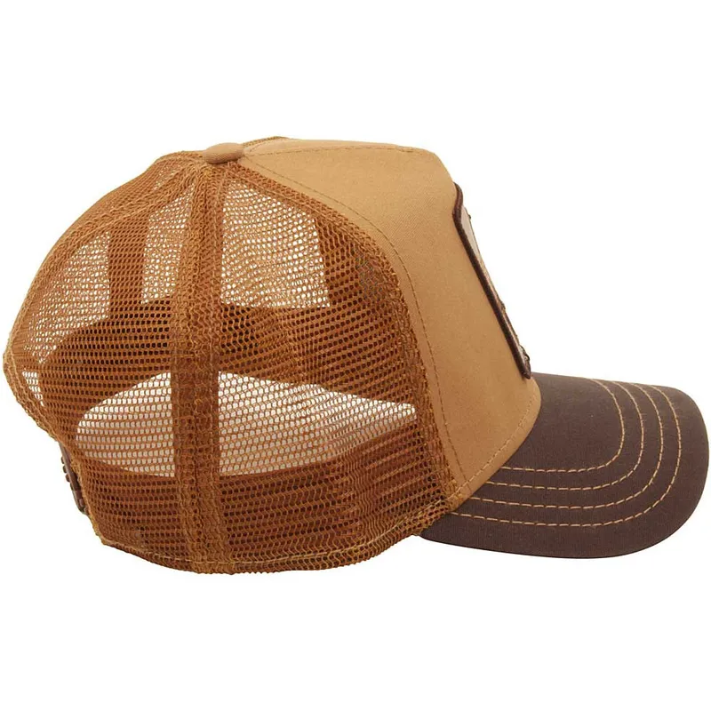 kasketter-buet-brun-snapback-the-farm-af-goorin-bros