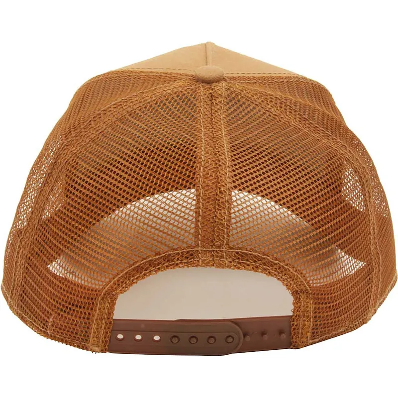 kasketter-buet-brun-snapback-the-farm-af-goorin-bros