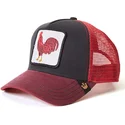 goorin-bros-barnyard-king-rod-og-sort-trucker-kasket-med-hane