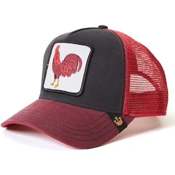 goorin-bros-barnyard-king-rod-og-sort-trucker-kasket-med-hane