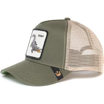 kasketter-buet-gron-snapback-the-farm-af-goorin-bros