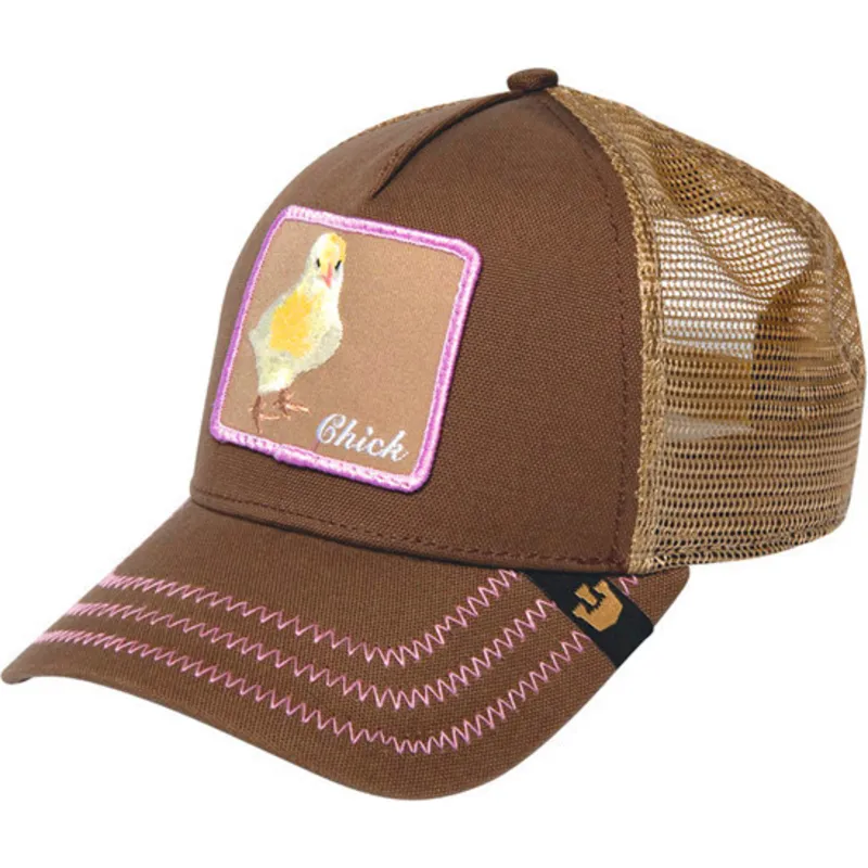 kasketter-buet-brun-snapback-the-farm-af-goorin-bros kasketter-buet-brun-snapback-the-farm-af-goorin-bros
