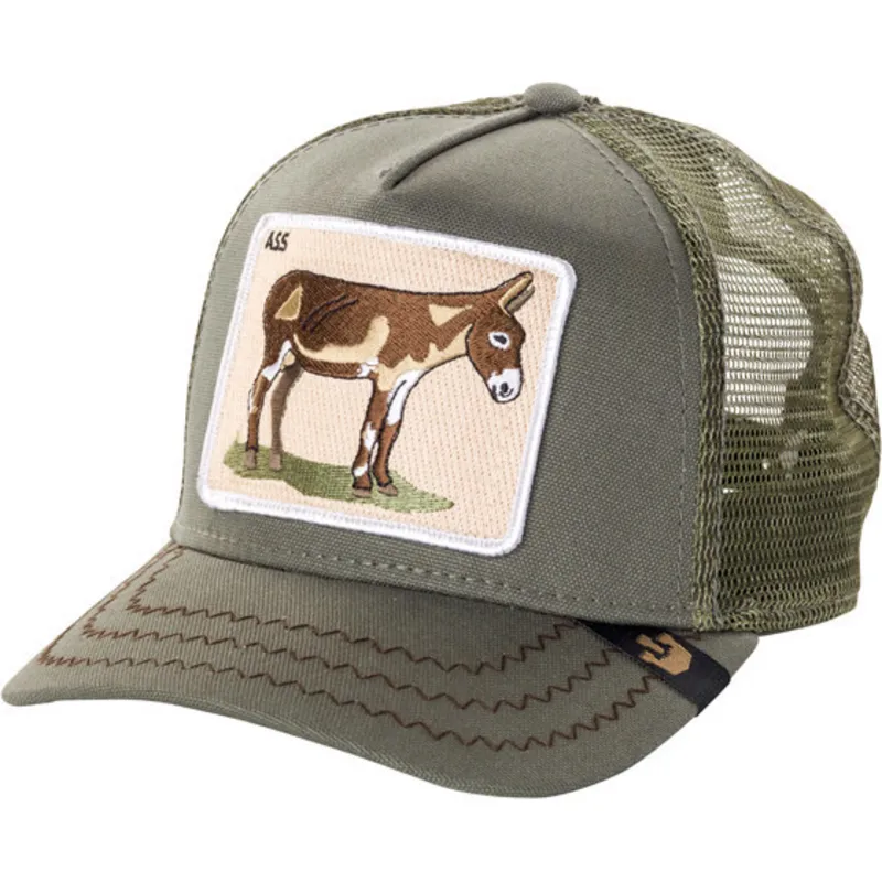 kasketter-buet-gron-snapback-the-farm-af-goorin-bros