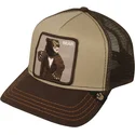 kasketter-buet-brun-snapback-the-farm-af-goorin-bros