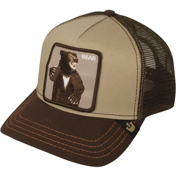 kasketter-buet-brun-snapback-the-farm-af-goorin-bros