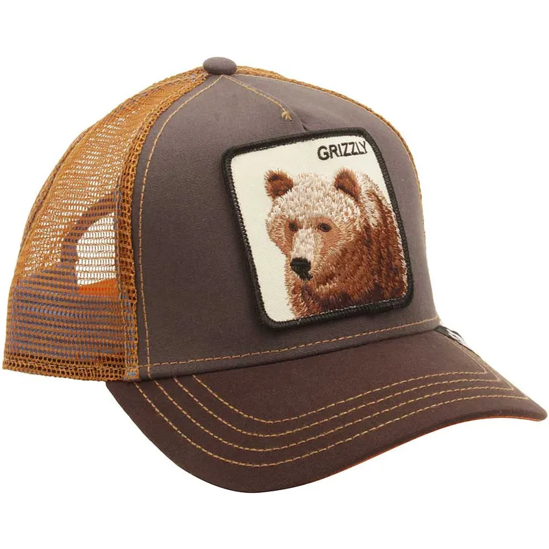 kasketter-buet-brun-snapback-the-farm-af-goorin-bros