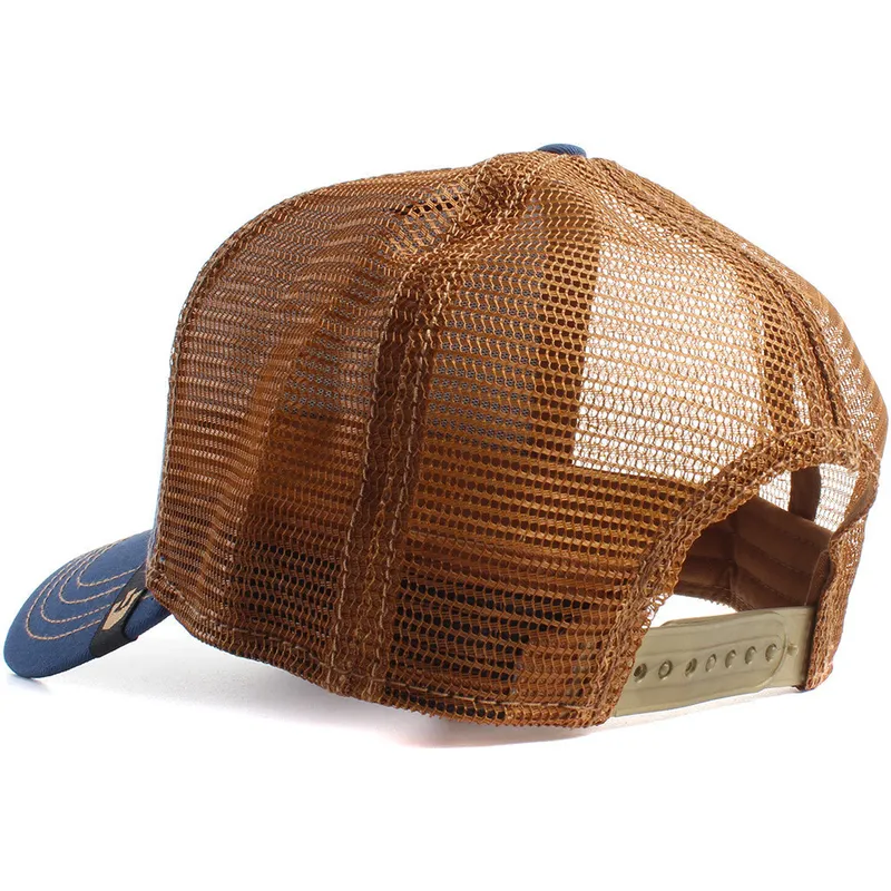 kasketter-buet-marinebla-snapback-the-farm-af-goorin-bros kasketter-buet-marinebla-snapback-the-farm-af-goorin-bros