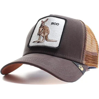 kasketter-buet-brun-snapback-the-farm-af-goorin-bros