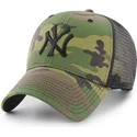 new-york-yankees-mlb-branson-mvp-trucker-kasket-med-camouflage-og-sort-logo-fra-47-brand