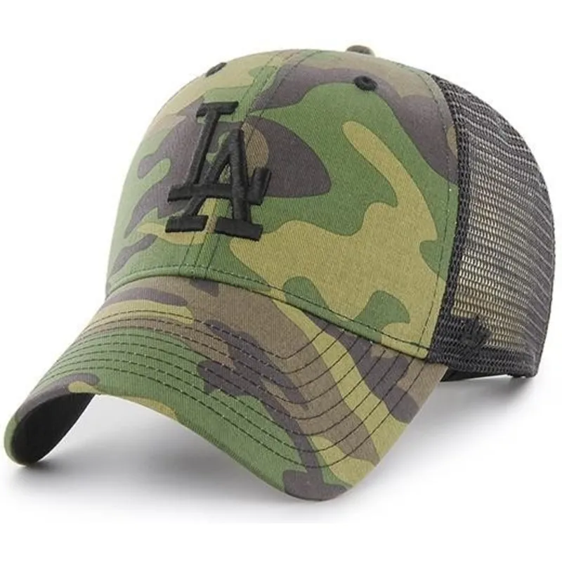 kasketter-buet-camouflage-snapback-negro-fra-los-angeles-dodgers-mlb-af-47-brand