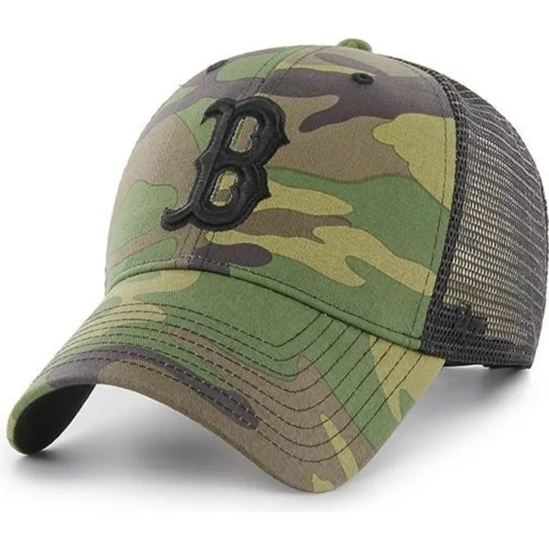kasketter-buet-camouflage-snapback-negro-fra-boston-red-sox-mlb-af-47-brand